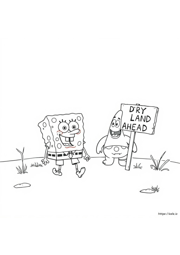 Spongebob Movie Sponge Out Of Water Coloring Pages