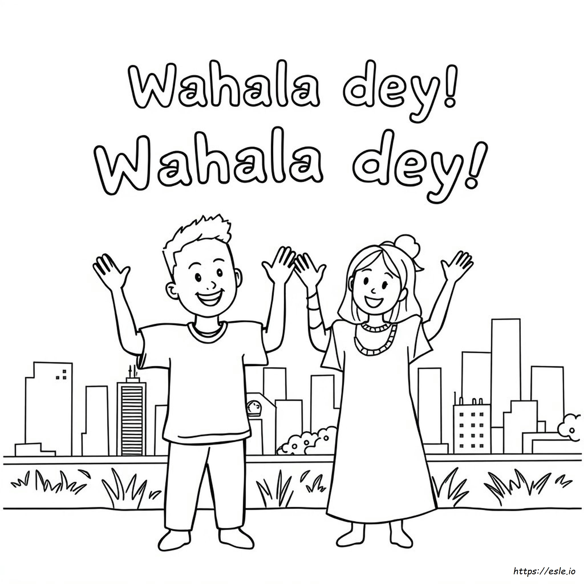 Who Dey Coloring Page