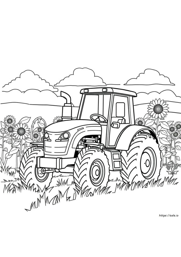 Tractor Ted Colouring