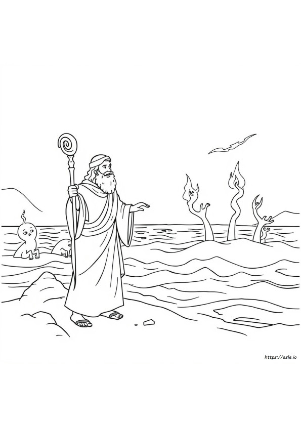 Moses Und Die 10 Plagen Ausmalbilder