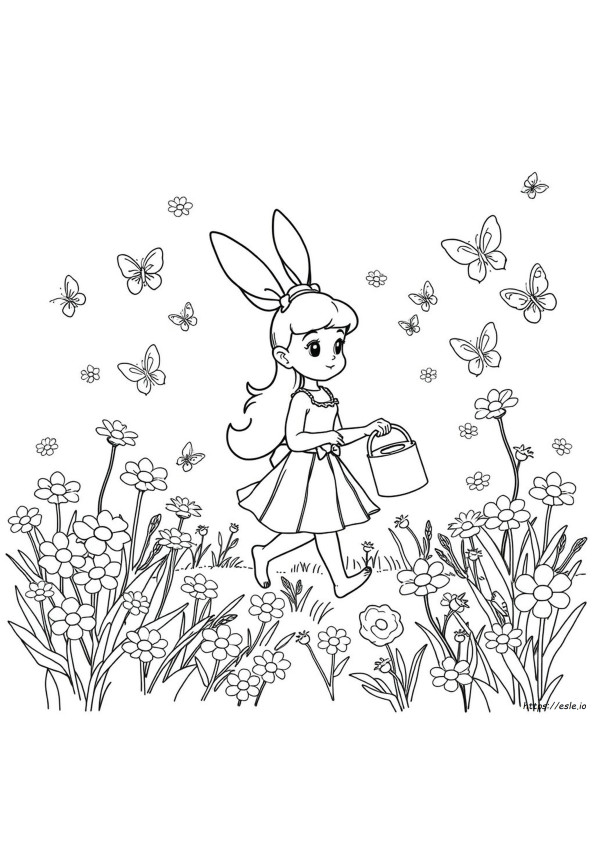 Dibujos De Pulgarcita Para Colorear