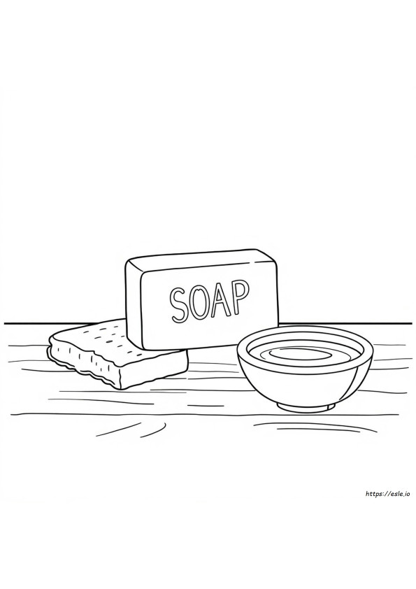 Coloriage Pour Savon