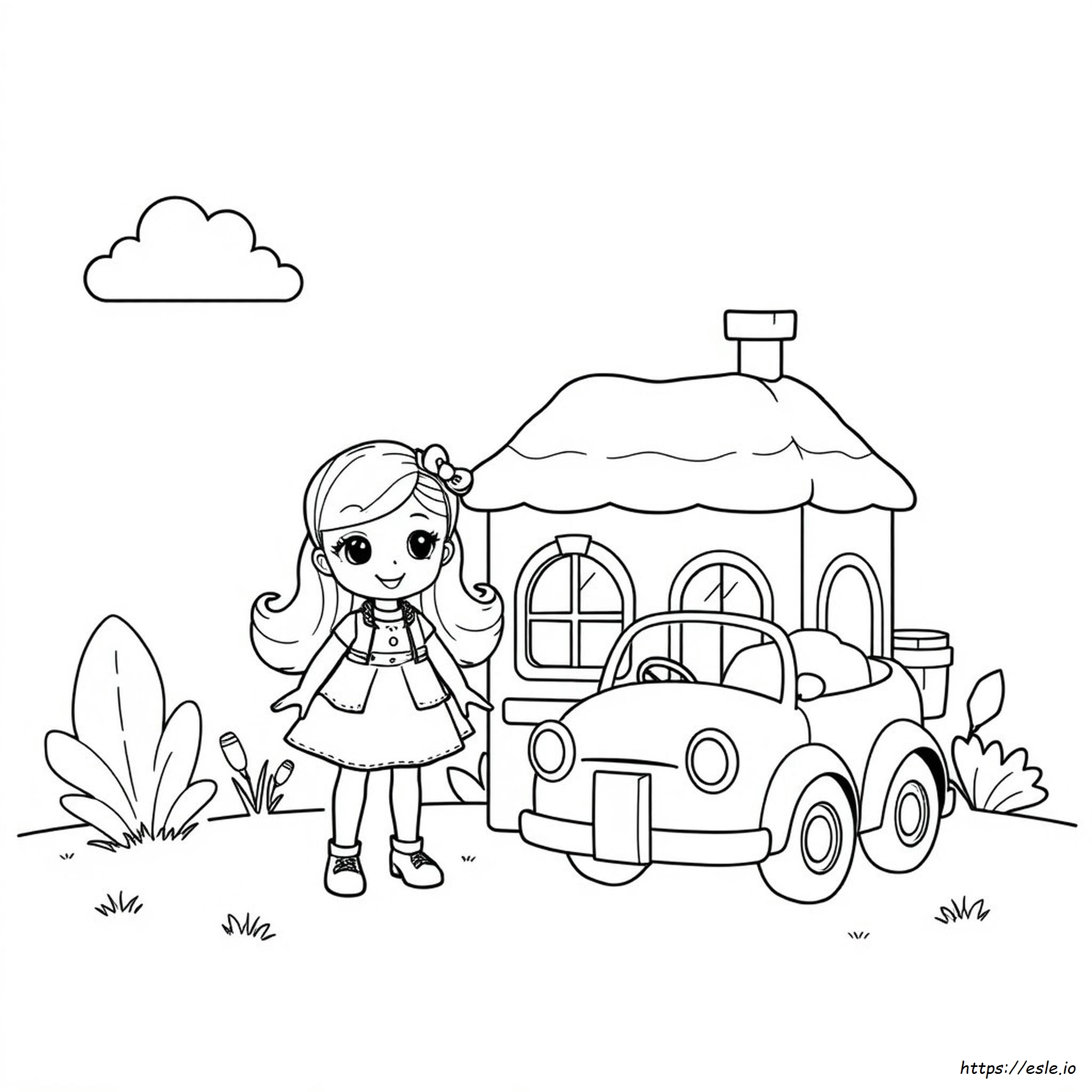 Disegno Di Polly Pocket Da Colorare
