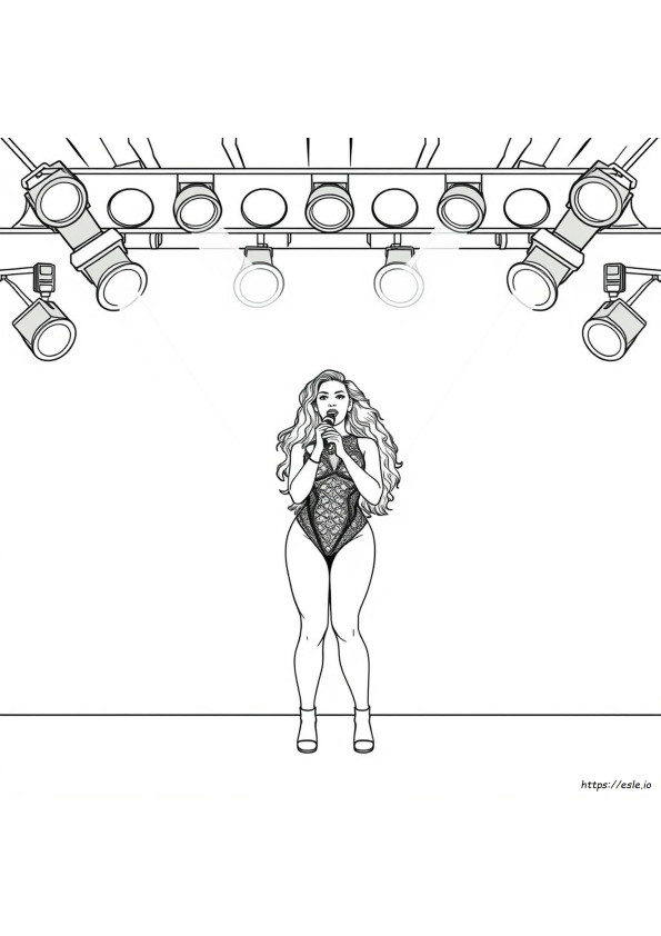 Beyonce Colouring Book