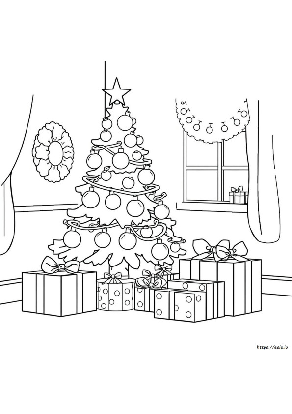 Christmas Lego Colouring