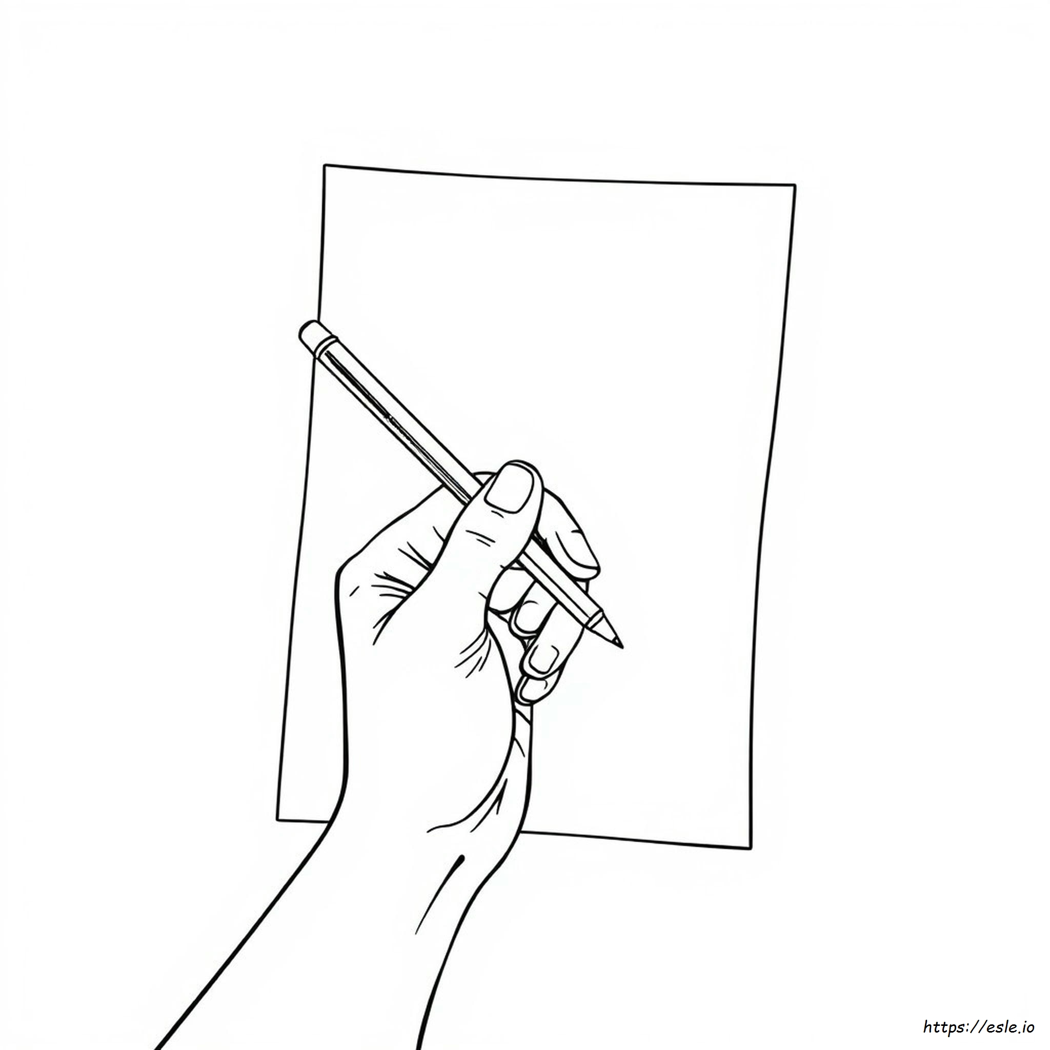 Hand Anatomy Coloring Pages