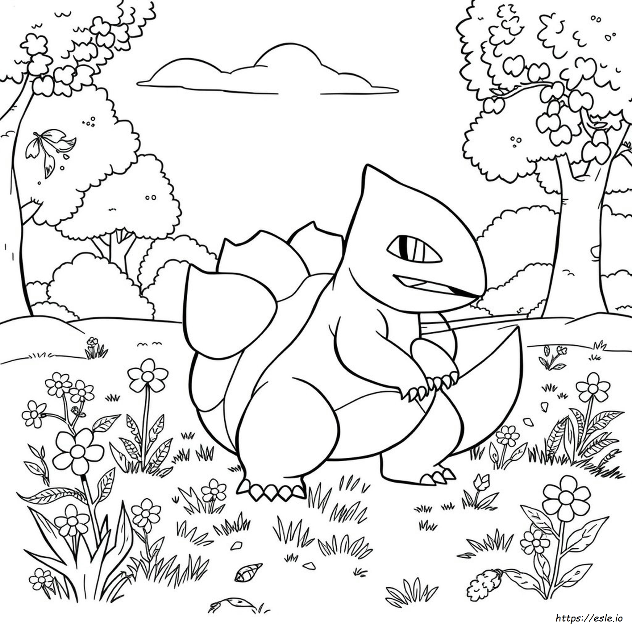 Pokemon Coloring Pages Venasaur