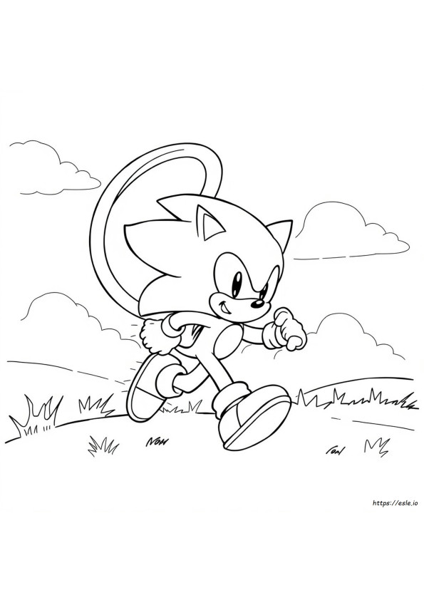 Kolorowanki Sonic Online Za Darmo