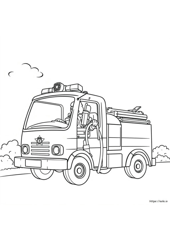Feuerwehrmann Sam Ausmalbilder Kostenlos