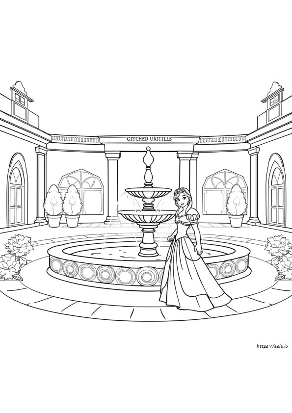 Princess And Prince Coloring