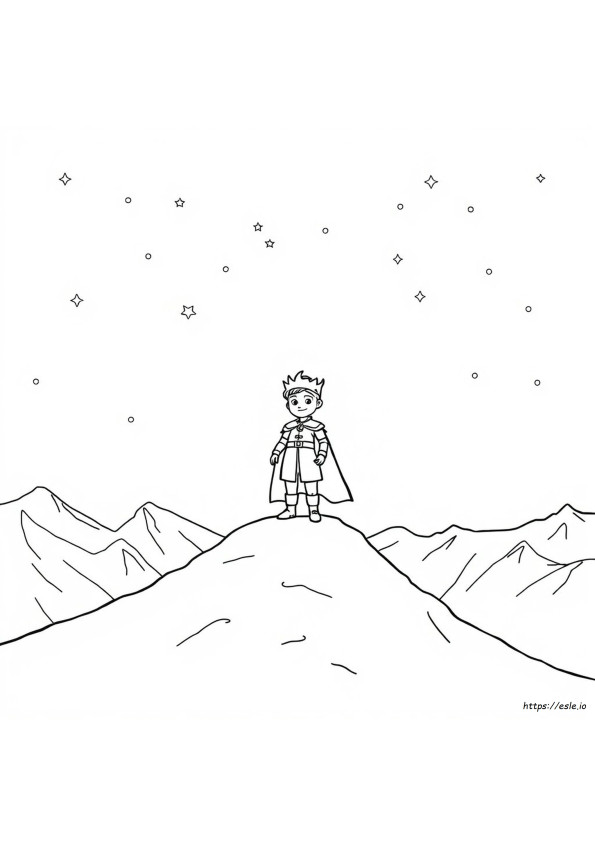 Prince Hans Coloring Page