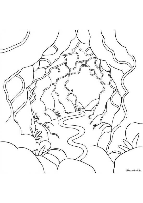 In And Out Coloring Pages