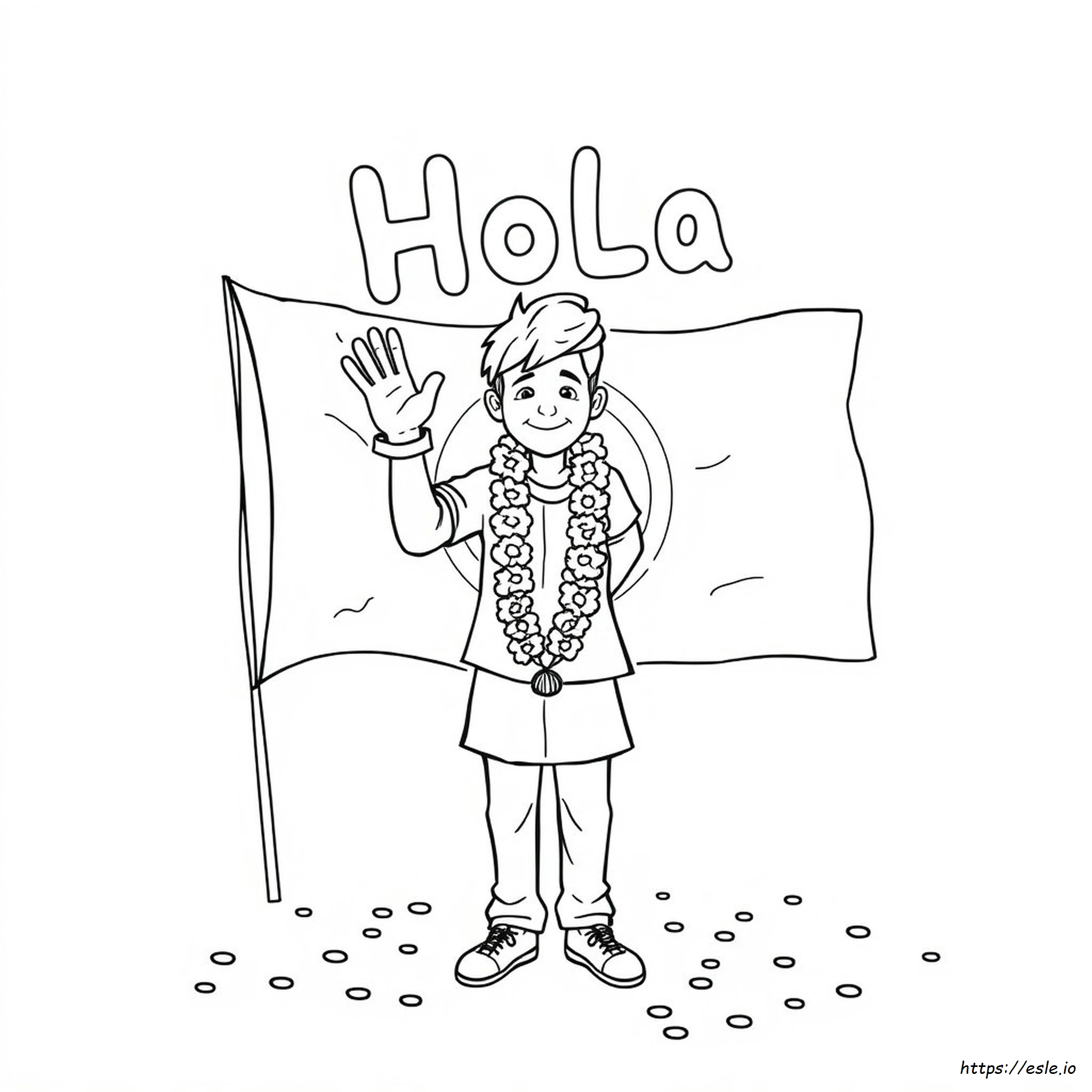 Holi Kleurplaten kleurplaat
