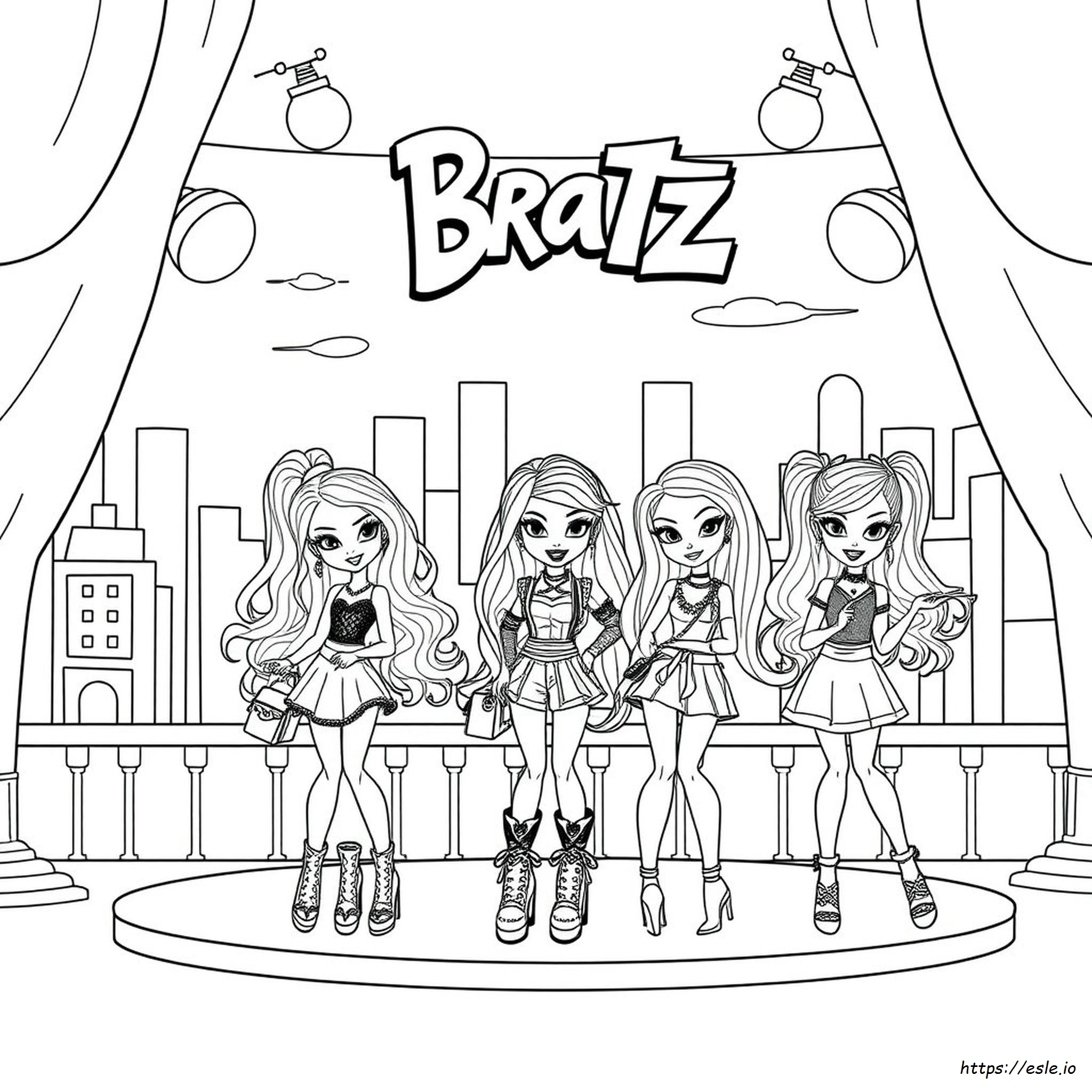 Coloring Pages Of Bratz