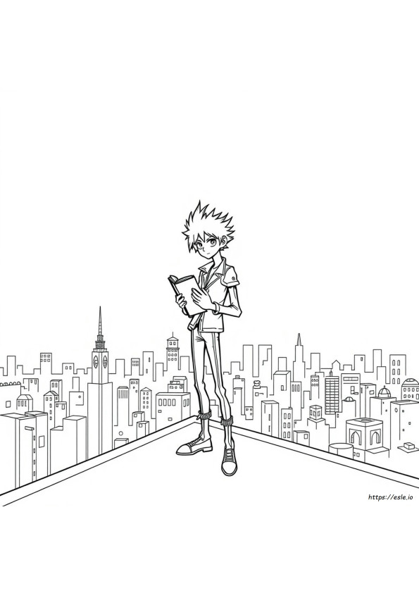Ryuk Death Note: Disegni Da Colorare