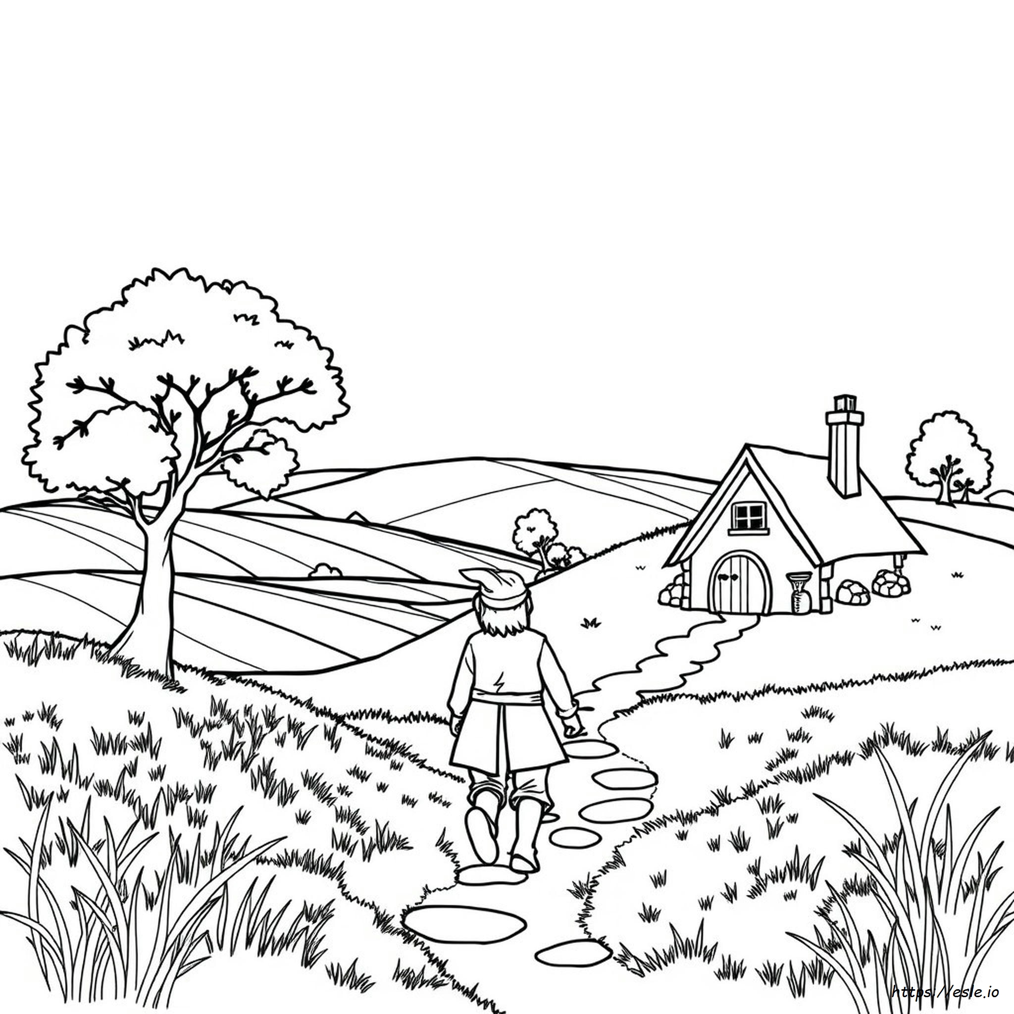 Tolkiens World Coloring Book