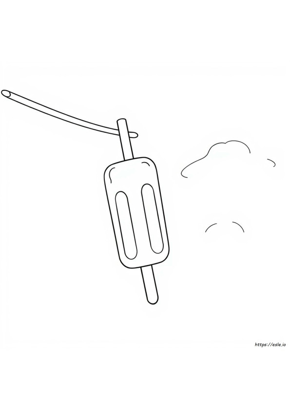 Dibujo De Paleta Para Colorear