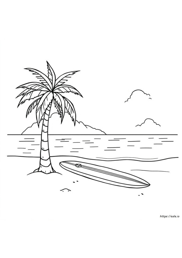 Hawaii Coloring Pages