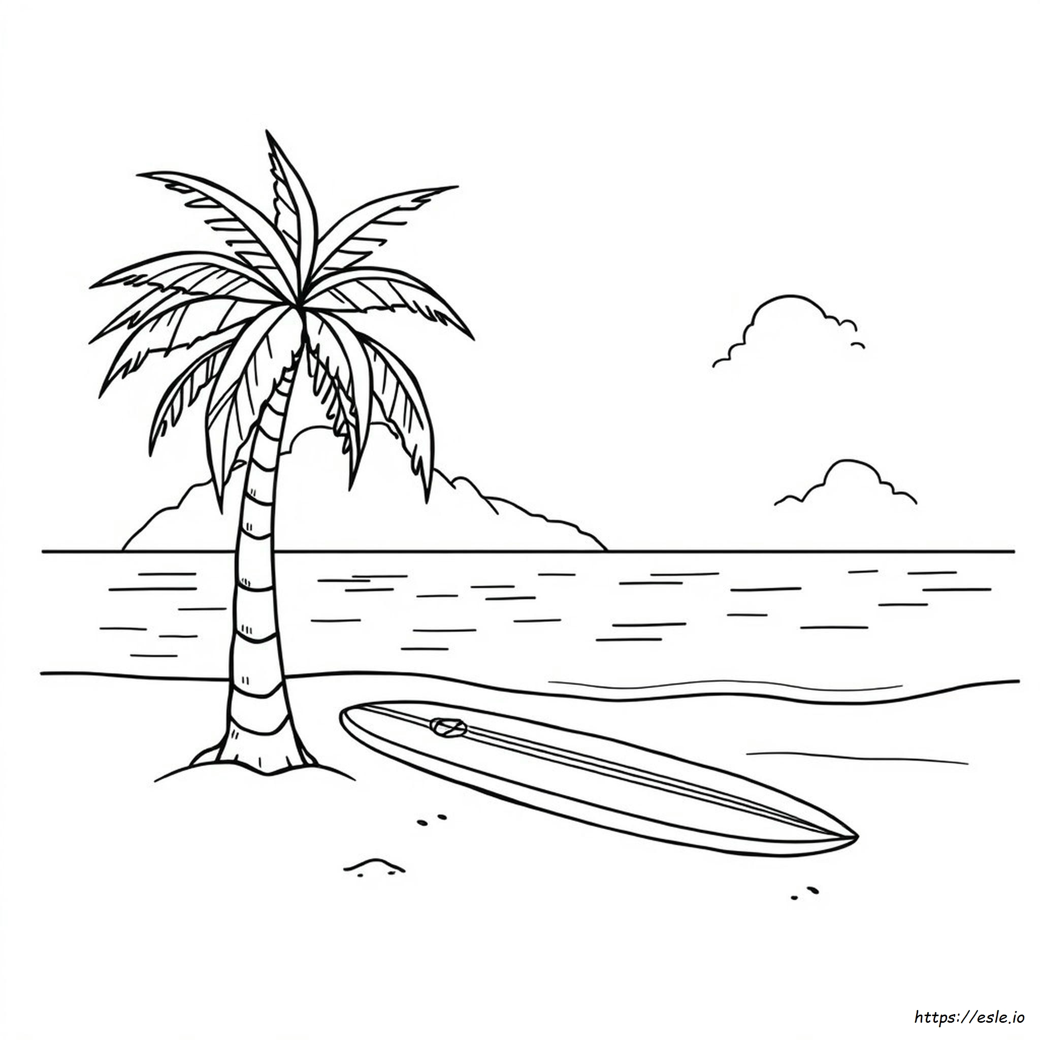 Hawaii Coloring Pages