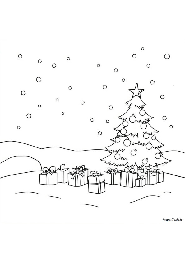 Páginas Para Colorear De Diciembre Para Niños
