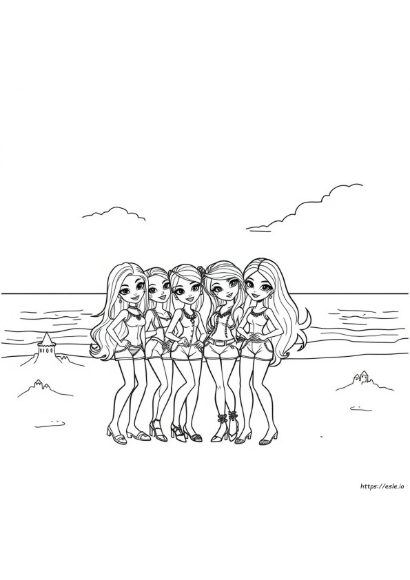 Bratz Színező Oldalak