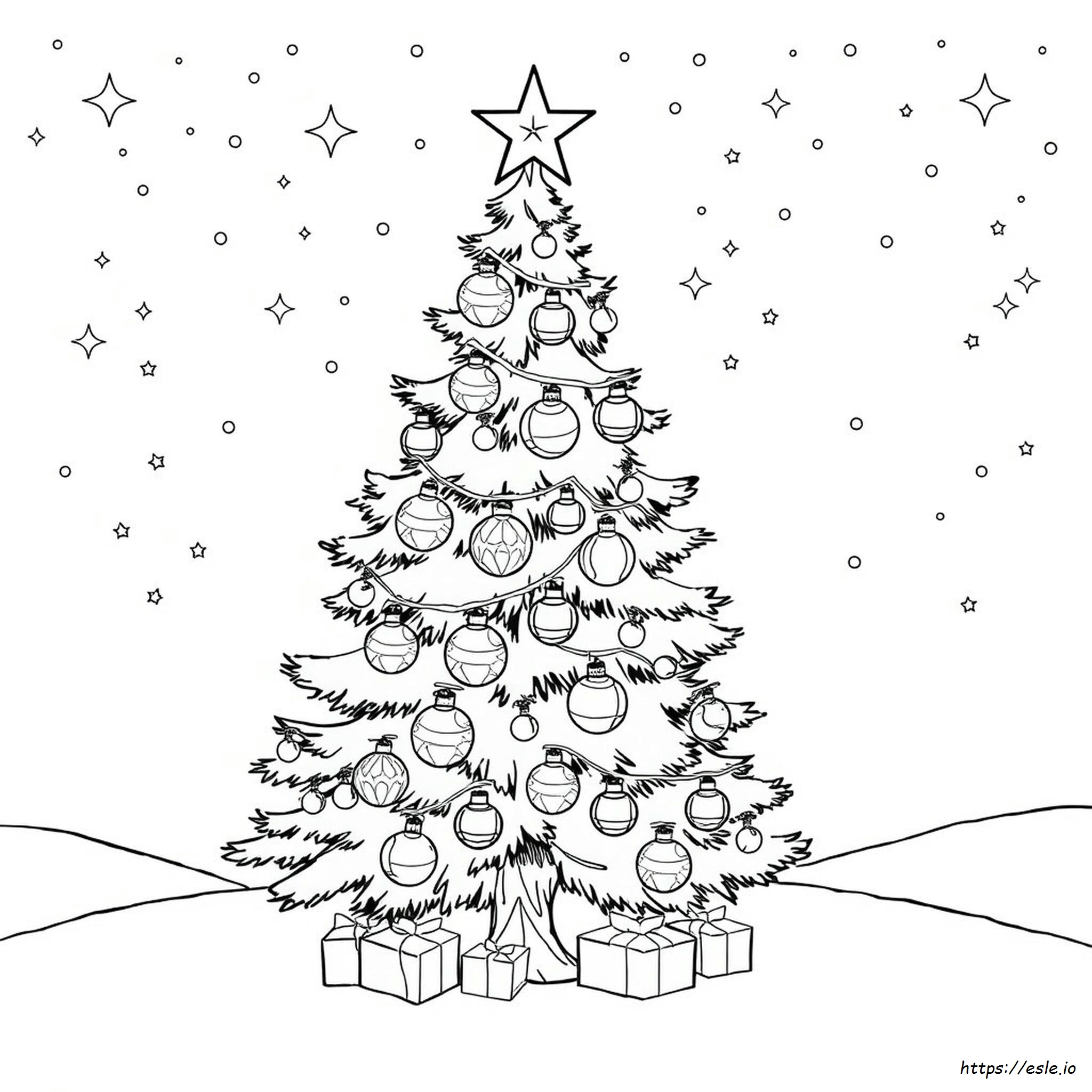 Trippy Christmas Coloring Pages