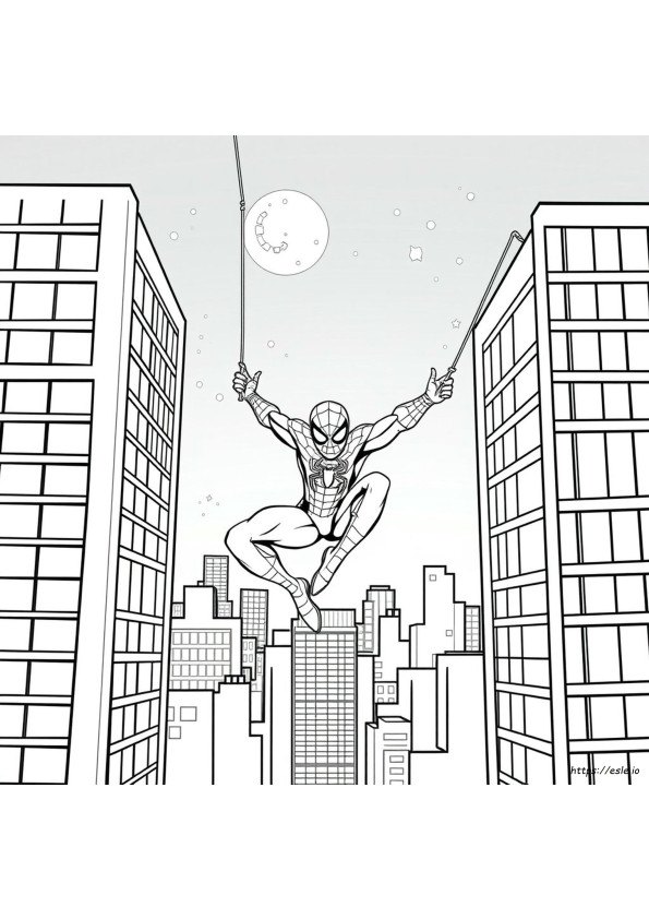 Free Printable Spiderman Coloring Sheets