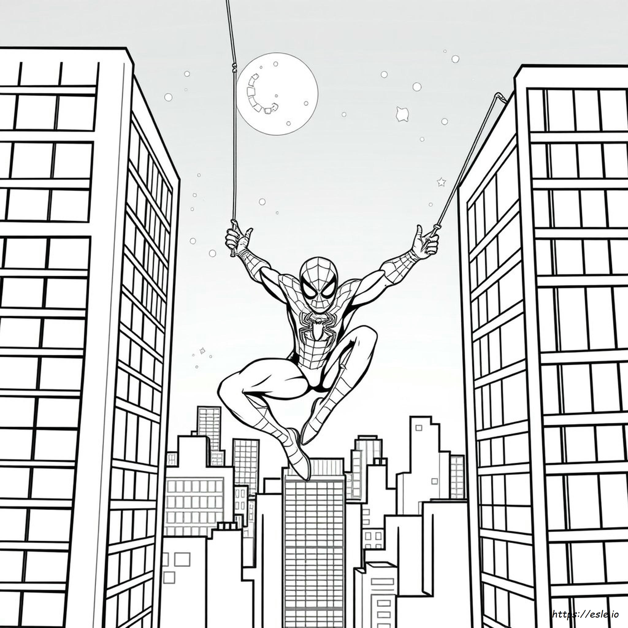 Disegni Di Spiderman Da Colorare E Stampare Gratis