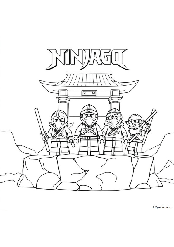 Ninjago Coloring Pages Season 11