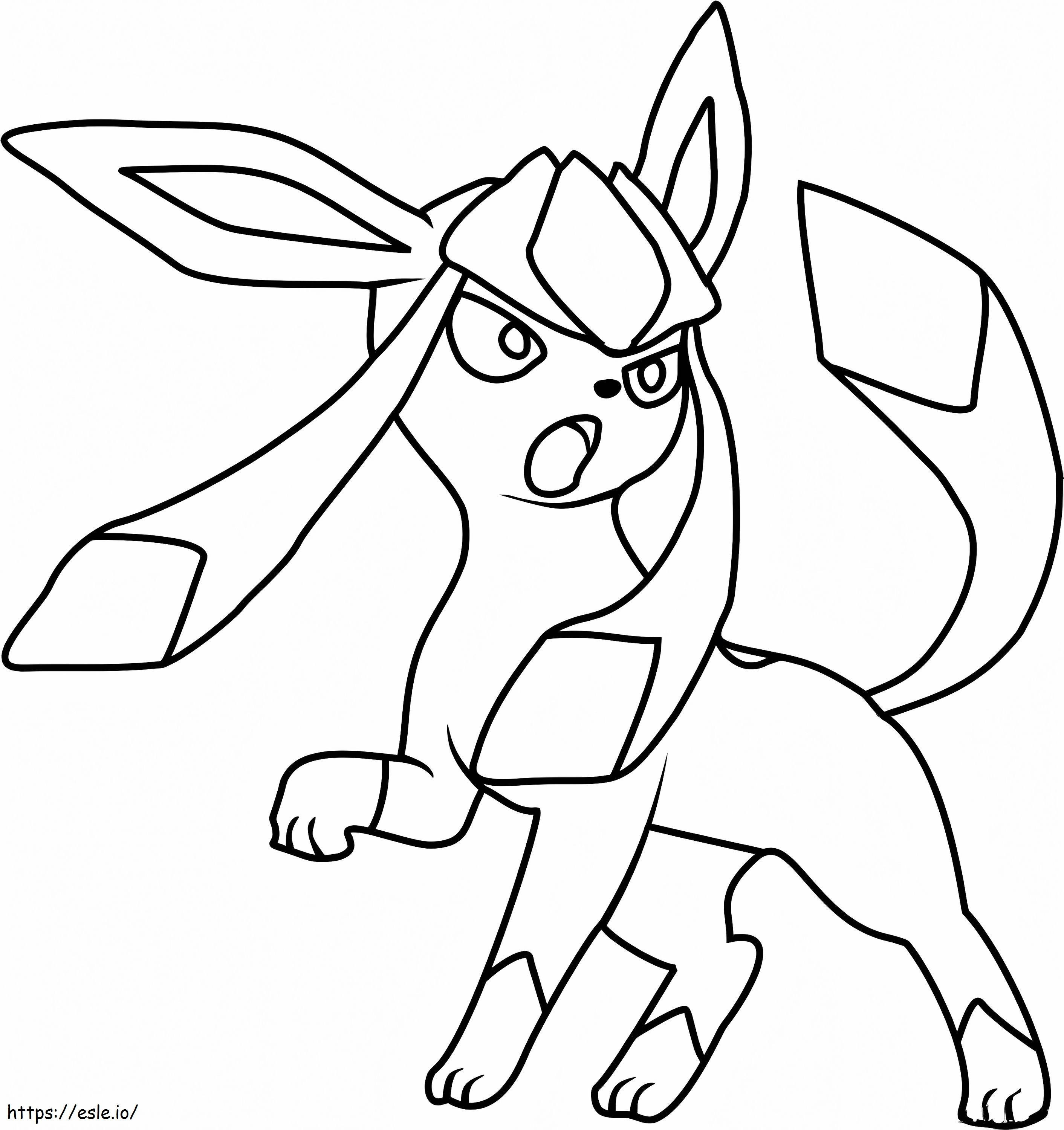 Glaceon 2 coloring page