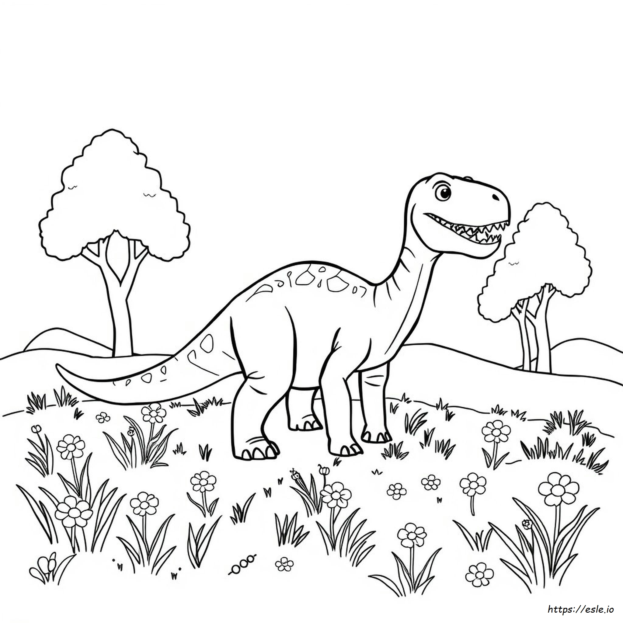 Free Printable Dinosaur Coloring Pages Pdf For Kids