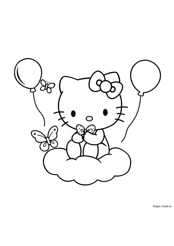 Hello Kitty: Dibujos Para Colorear