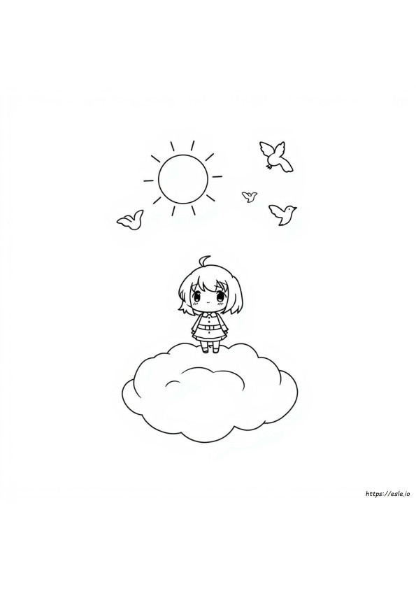 Coloriages Manga Chibi À Imprimer