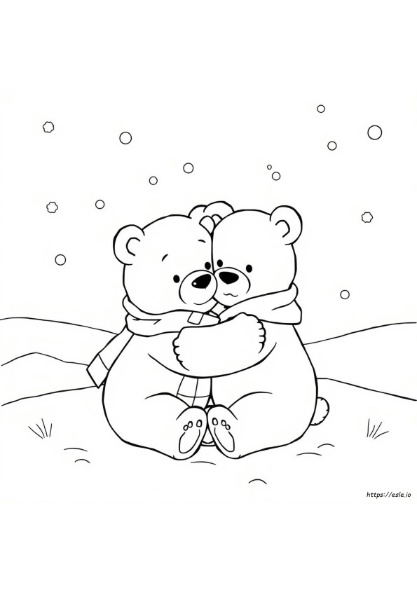 Nalle Harhalan Halaus Värityskuva