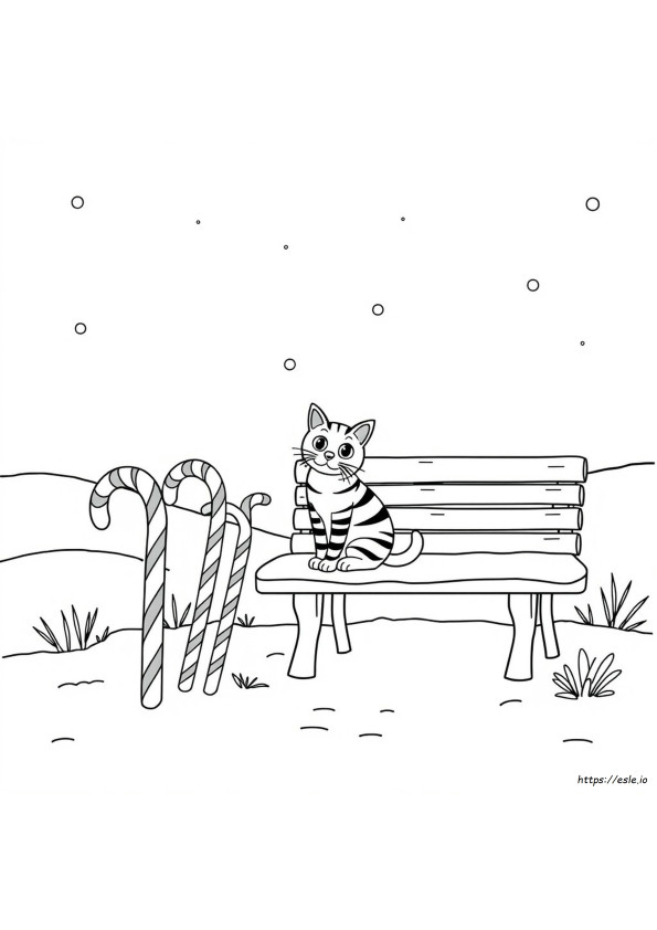 Zwart-Wit Snoep Kleurplaat