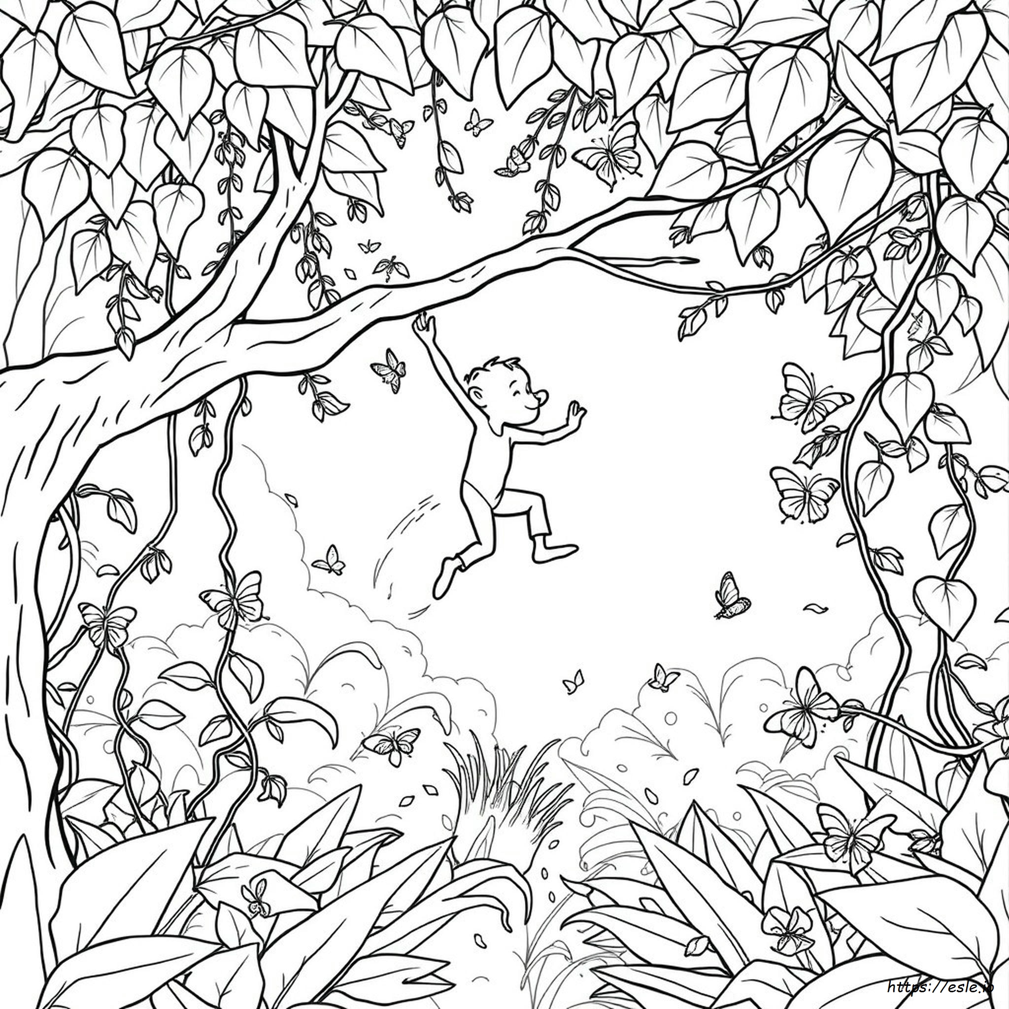 Jabari Jumps Coloring Page