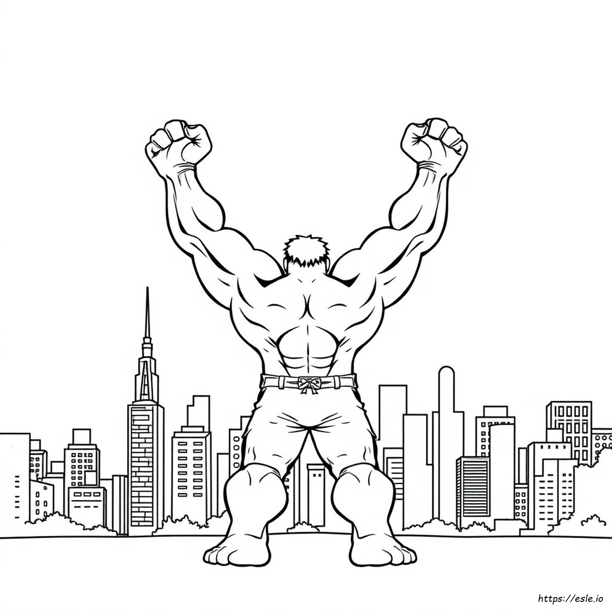 Incredible Hulk Coloring Book