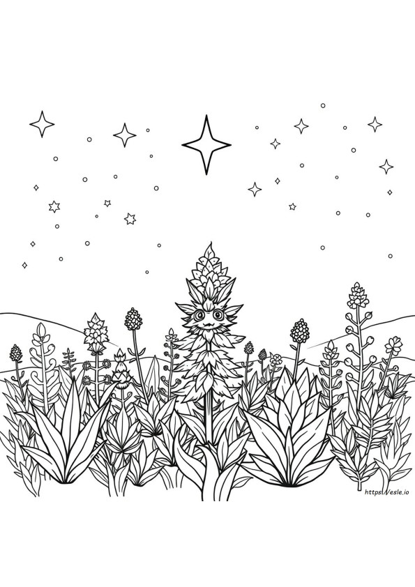 Coloriages De Mauvaises Herbes Trippy