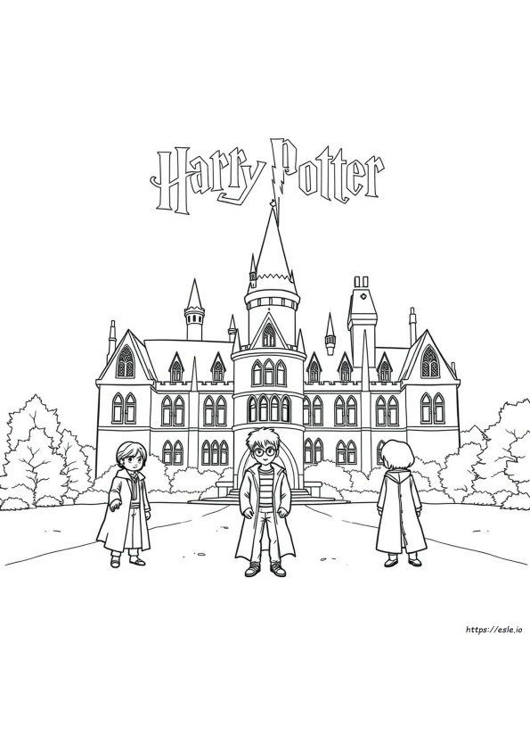Colouring Pictures Harry Potter