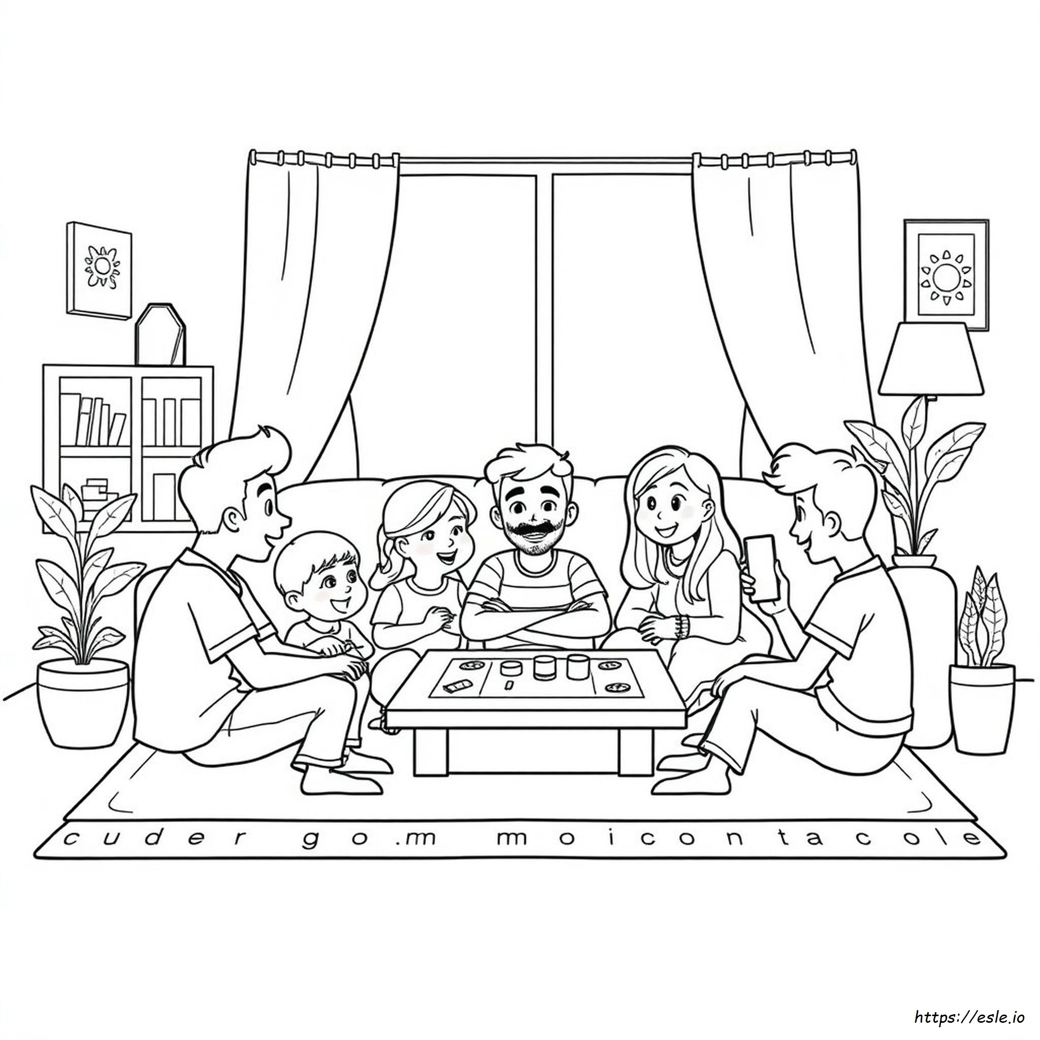 Ailem Boyama Sayfası
