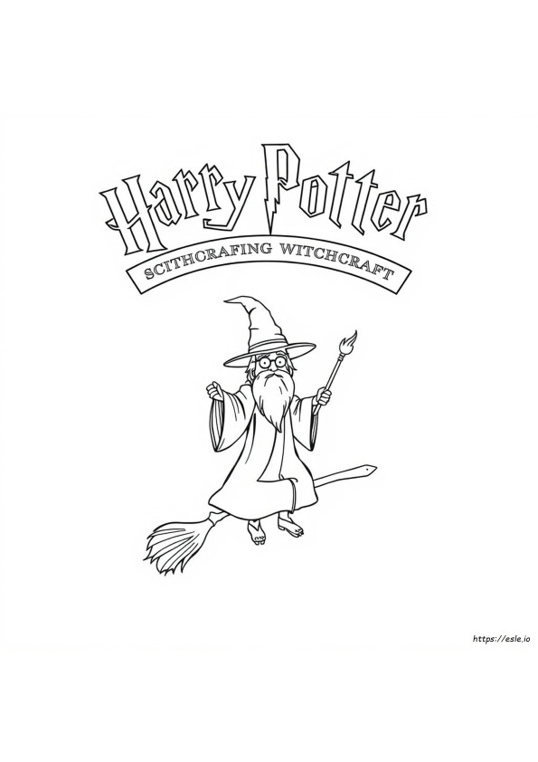 Harry Potter Kleurplaten Toverij Kleurplaten
