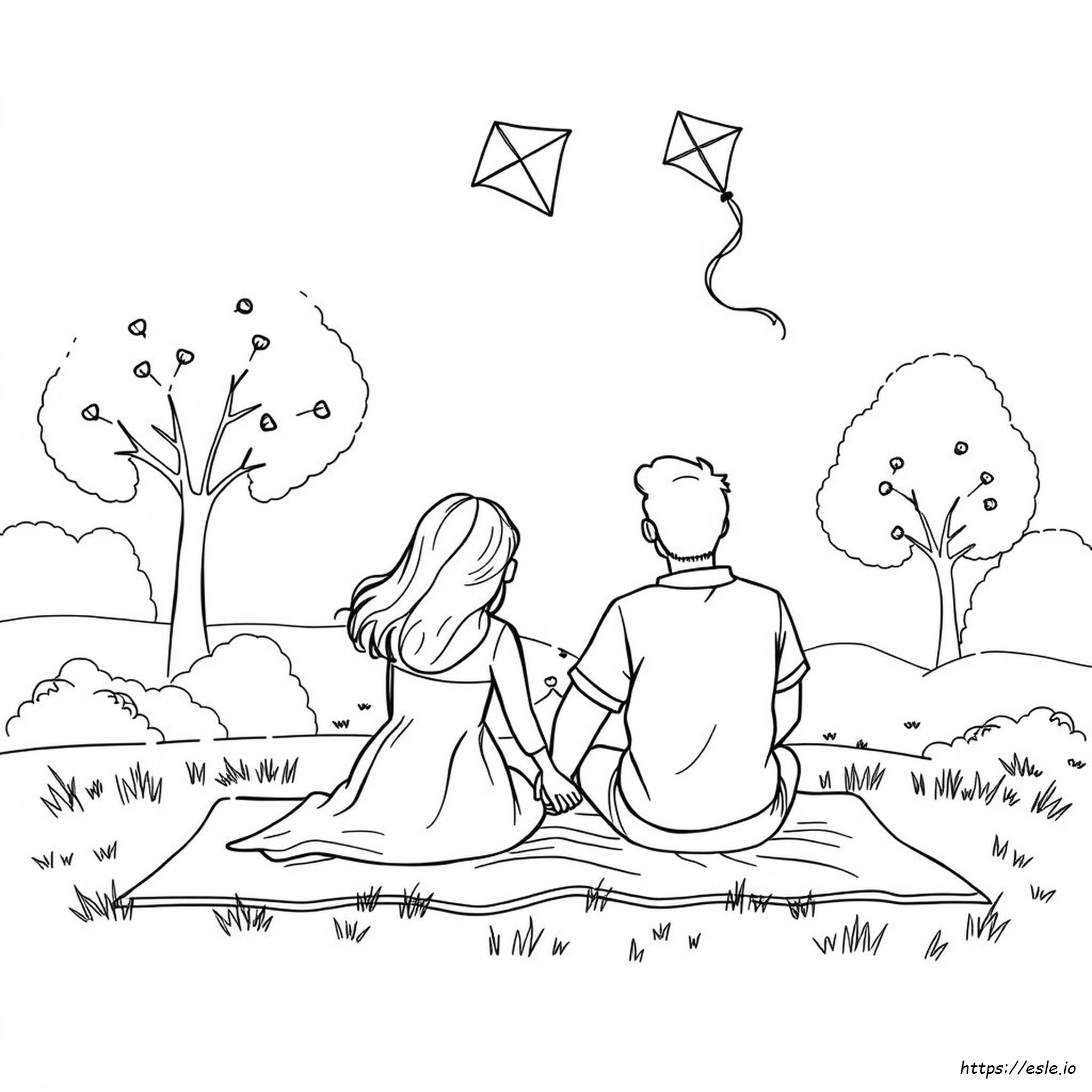 Mom And Dad Coloring