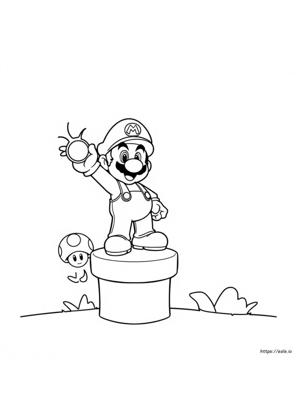 Mario Da Colorare E Stampare