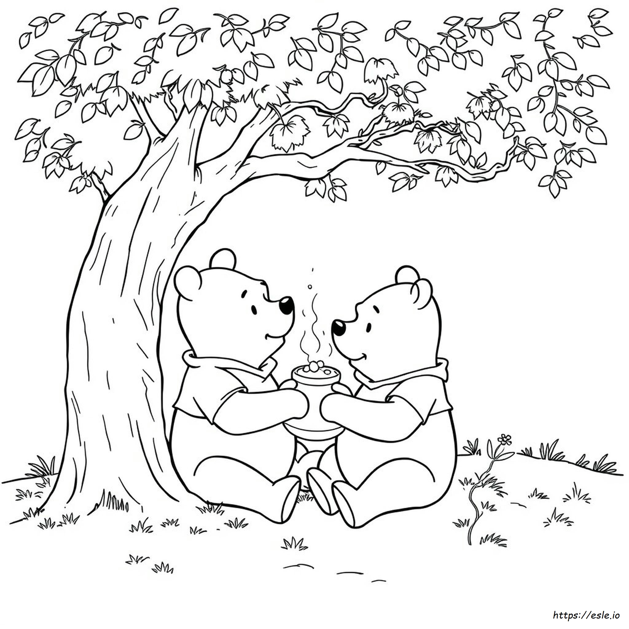 Immagini Da Colorare Di Winnie The Pooh
