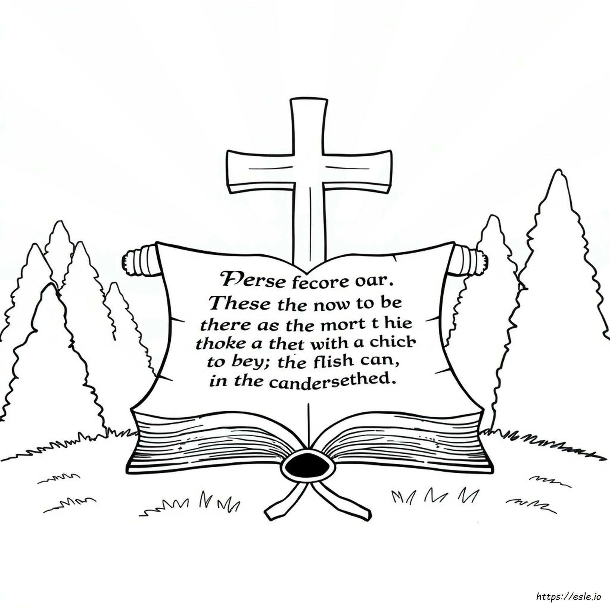 Free Printable Bible Verse Coloring Pages Pdf