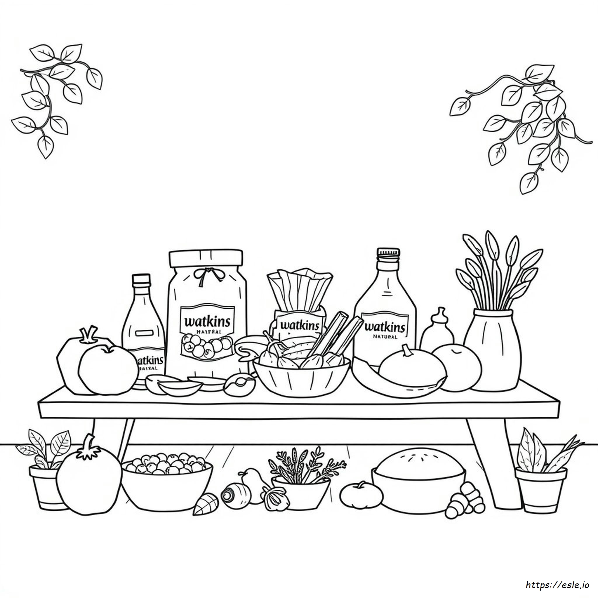Colorante Alimentario Natural Watkins