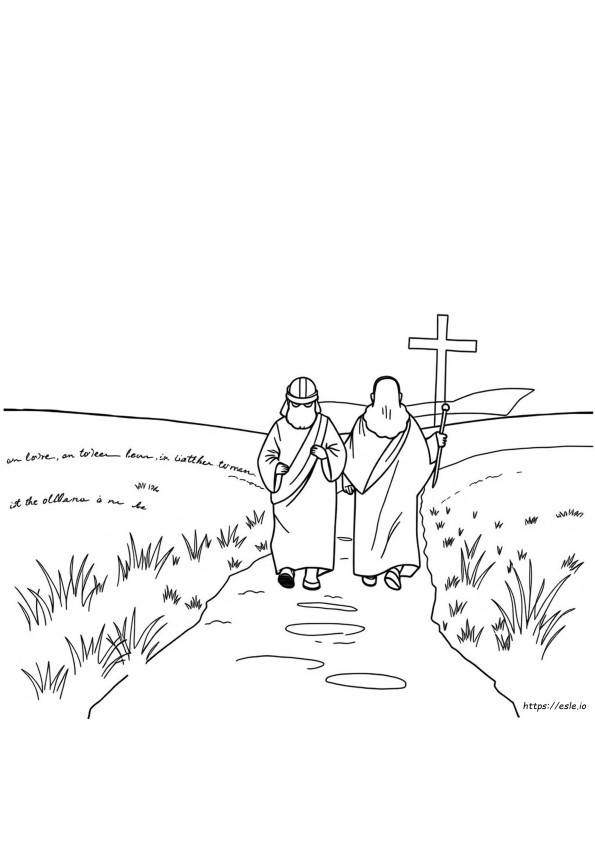 Disciples Coloring Pages Printable