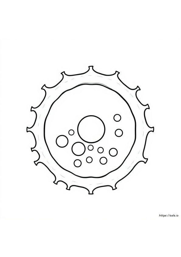 Prokaryotic Cell Coloring Page