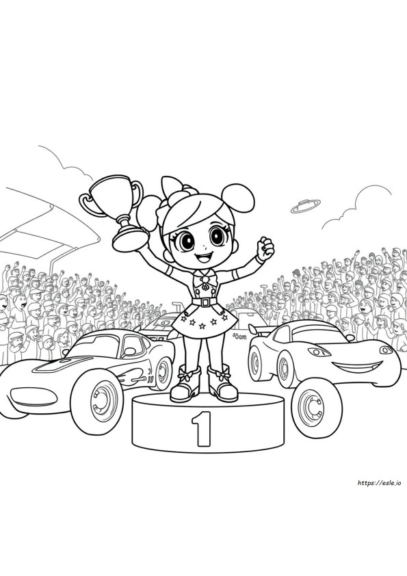 Vanellope Ausmalbilder