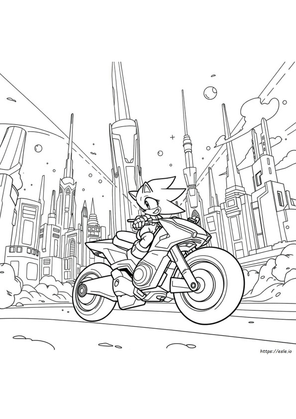 Ultra Sonic Sonic 2 Ausmalbilder